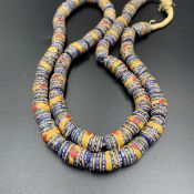 Vintage African Trade Glass Beads Necklace (String).