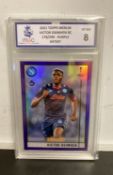 Victor Osimhen Topps Merlin 2020-21 Purple 178/299 Rookie Napoli MCG 8