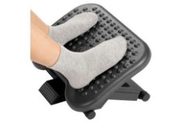 Adjustable Under Desk Footrest RRP £39.99 Lb32