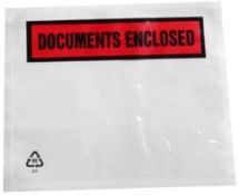 A4 Printed Doc Encl Wallets Boxed 500 (Approx 318mm x 235mm) RRP £45.86 L15c