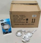 7 x Smartwares Twin Pack LED Smartlight Cabin Light RRP £19.99 L12b