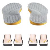 10 x Goofort Women Men Posture Correcting Orthotic Insoles RRP £16.99 ea