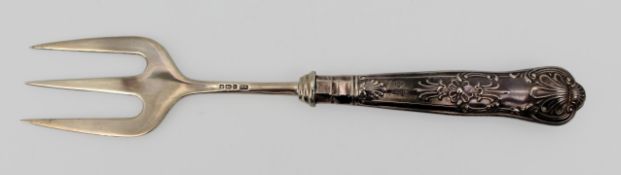 Solid Silver Bread Fork