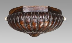 18th Century Carved Walnut Wall Bracket