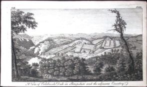 Shropshire Colebrooke Dale Rare Georgian Copper Antique 1776 Engraving-144.