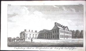 Herts Cassiobury Park Watford Rare Georgian Copper Antique 1776 Engraving-149.
