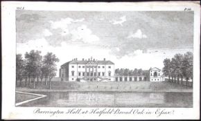 Essex Hatfield Broad Oak Rare Georgian Copper Antique 1776 Engraving-138