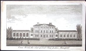 London Cane Wood Hampstead Rare Georgian Copper Antique 1776 Engraving-110.