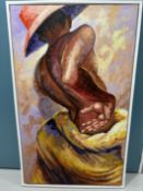 Ogaga Tuodeinye, Acrylic On Canvas, 2013