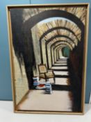 Onabanjo Lekan, Deep Research, Acrylic On Paper, 2019