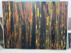 Olusegun Paul Andrew, Oil On Canvas, 2020.