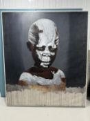 Sodiq Abiola, Acrylic On Canvas, Vanishing Ritual II, 2021.