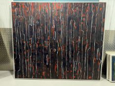 Olusegun Paul Andrew, Oil On Canvas, Blues & Soul, 2020.