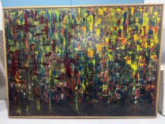 Olusegun Paul Andrew, Oil On Canvas, Migration (Gift of Nature Series), 2020.