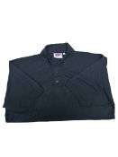 5 x Premium Polo Shirts Navy - Large L8c