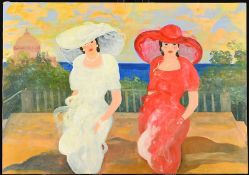 Carlo Massimo Franchi Original Oil On Canvas
