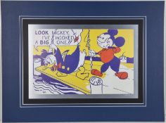Roy Lichtenstein Rare Limited Edition On Metal 