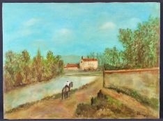 Parmeggiani (Italian) Original Oil On Canvas