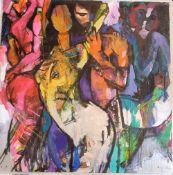 Adrian Torres Very Large (6ft x 6ft) Original Painting