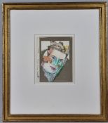 Eduardo Paolozzi (Scottish 1924-2005) Pastel Over Lithograph 