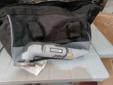 3 x Bauker 18v Cordless Multi Cutter With Carry Bag (Unchecked Returns) L1c