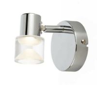 5 x Mageia Chrome effect Mains-powered Spotlight RRP £15.99 ea