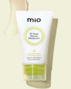 6 x Mio Pit Proof Natural Deodorant 70ml RRP £14.99ea L27b