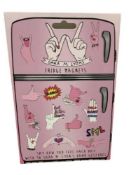 6 x Packs of 18 Sara M Lyons Fridge Magnets Hand Gestures L9c