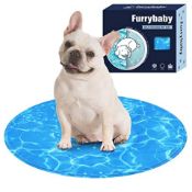 10 x Furrybaby Dog Cooling Mat, Pet Bed Dog Mat Self-Cooling RRP £17.14 ea L13c