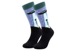 18 x Pairs of Alien Dress Socks RRP £7.70 ea.