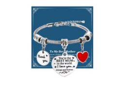 16 x Mum Bracelet For Mothers Day Gifts