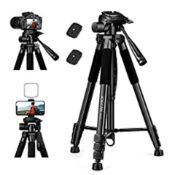 Lightweight DSLR Tripod Camera Stand With Detachable Head L14a
