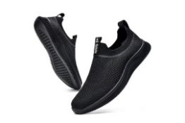 6 x Men's Slip On Trainers Breathable Total RRP £233.88 Size 7