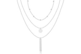 13 x 3 PCS 18K Silver Plated Necklaces L14a