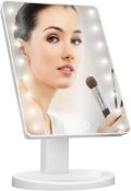 12 x LED 360 Degree Make Up Mirror L11c
