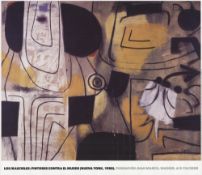 Rare Adolph Gottlieb - Figuration of Clangor (2020) Exhibition Poster