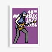 Julien Opie (Purple) For Montreuz Jazz Festival 2006.