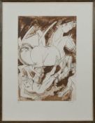 Elizabeth Frink - 'Laos and Oedipus' 1900 Etching. Signed and Numbered.