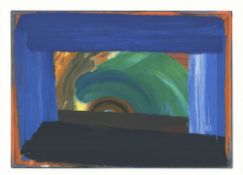 Howard Hodgkin - 'Gossip' (No Text) 1995. Serigraph. Certificate of Provenance.