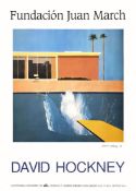 David Hockney 'Pool and Splash' Exhibition Poster Fundacion Juan March, Madrid 1992