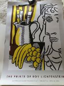 Roy Lichtenstein - 'Still Life With Picasso' Small Hole So Fraction of The Price! 1990
