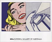 Roy Lichtenstein (1923-1997) - Girl and Spray Can. 2013