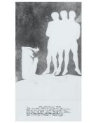 Elizabeth Frink -'The Summoner's Tale'. Etching From Chaucer's Canterbury Tales. 1972
