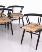 Two (2) George Nakashima 'Alamabad' Chairs. 1946