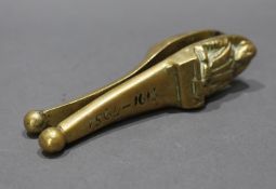 Vintage Brass Shakespeare Nutcracker
