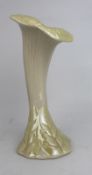 Irish Belleek Lustre Sunflower Vase c.1970