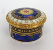 Royal Worcester Millennium Trinket Box