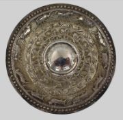 Antique Decorative Shield Circa 19th Century