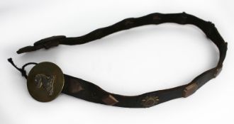 Antique Leather & Brass Horse Harness