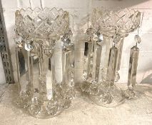Vintage Cut Glass Crystal Champagne Bucket